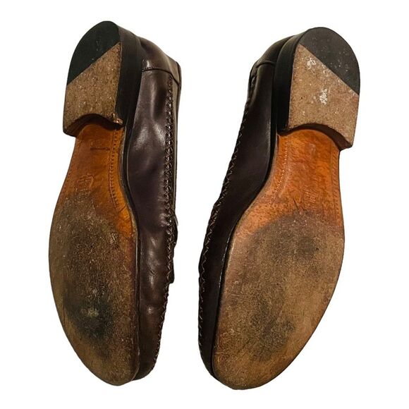 Giorgio Brutini Brown Monocle Kiltie Tassel Loafers - Size 8.5. - Picture 9 of 11